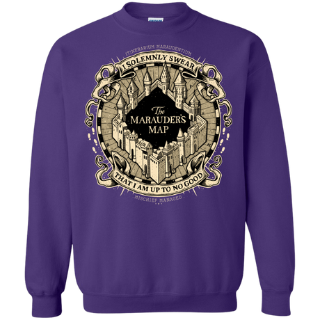 Sweatshirts Purple / Small I Solemnly Swear Crewneck Sweatshirt