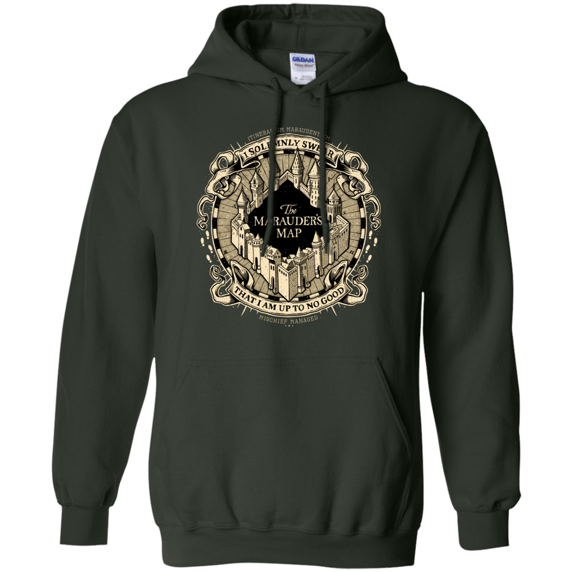 Sweatshirts Forest Green / Small I Solemnly Swear Pullover Hoodie