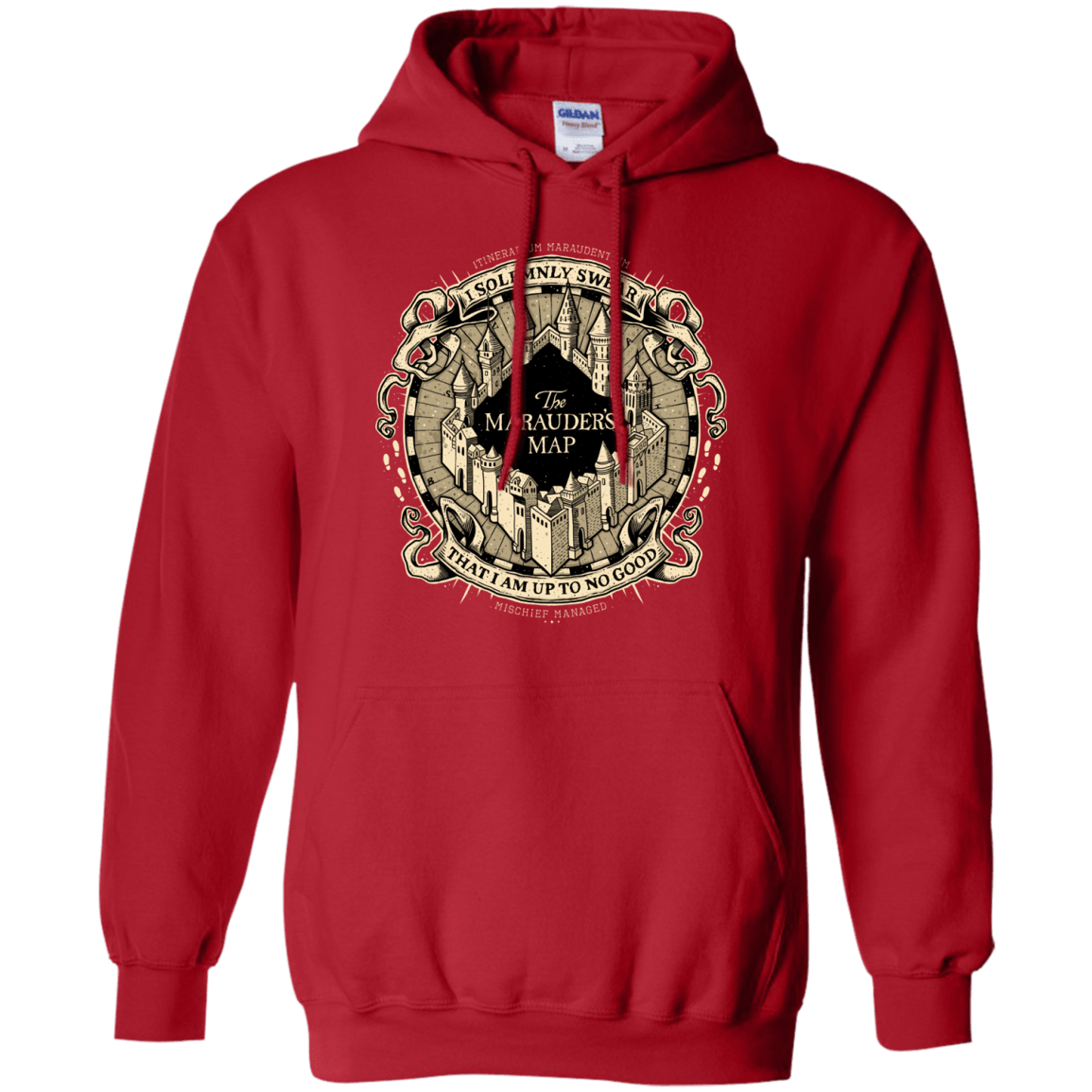 Sweatshirts Red / Small I Solemnly Swear Pullover Hoodie