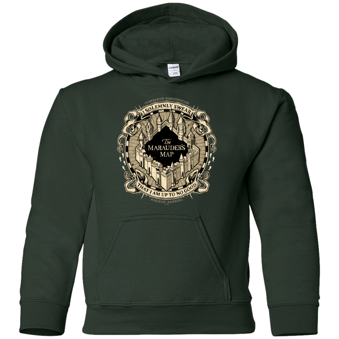 Sweatshirts Forest Green / YS I Solemnly Swear Youth Hoodie