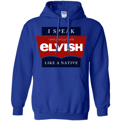 Sweatshirts Royal / Small I speak elvish Pullover Hoodie