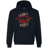Sweatshirts Navy / Small I SURVIVED THE PARK Premium Fleece Hoodie
