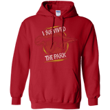 Sweatshirts Red / Small I SURVIVED THE PARK Pullover Hoodie