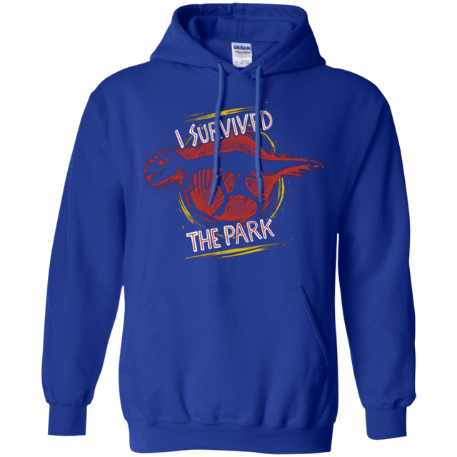 Sweatshirts Royal / Small I SURVIVED THE PARK Pullover Hoodie