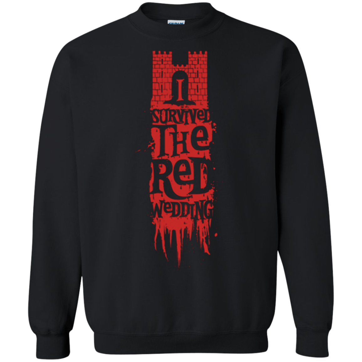 Sweatshirts Black / Small I Survived the Red Wedding Crewneck Sweatshirt