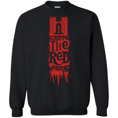 Sweatshirts Black / Small I Survived the Red Wedding Crewneck Sweatshirt