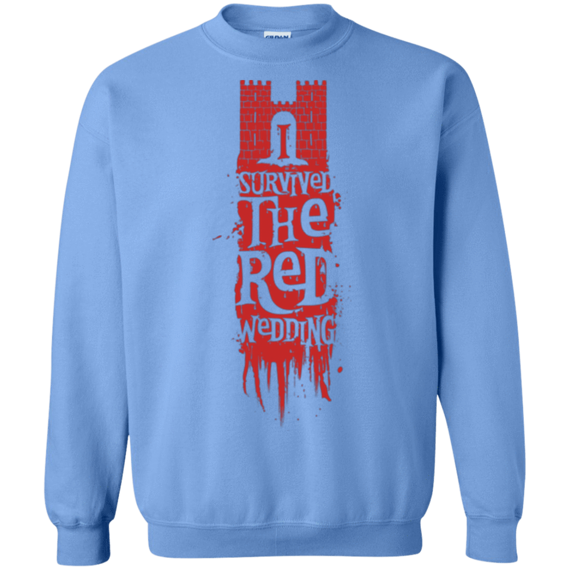 Sweatshirts Carolina Blue / Small I Survived the Red Wedding Crewneck Sweatshirt