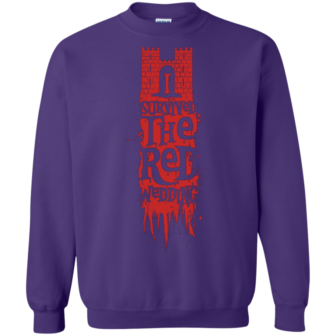 Sweatshirts Purple / Small I Survived the Red Wedding Crewneck Sweatshirt