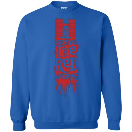 Sweatshirts Royal / Small I Survived the Red Wedding Crewneck Sweatshirt