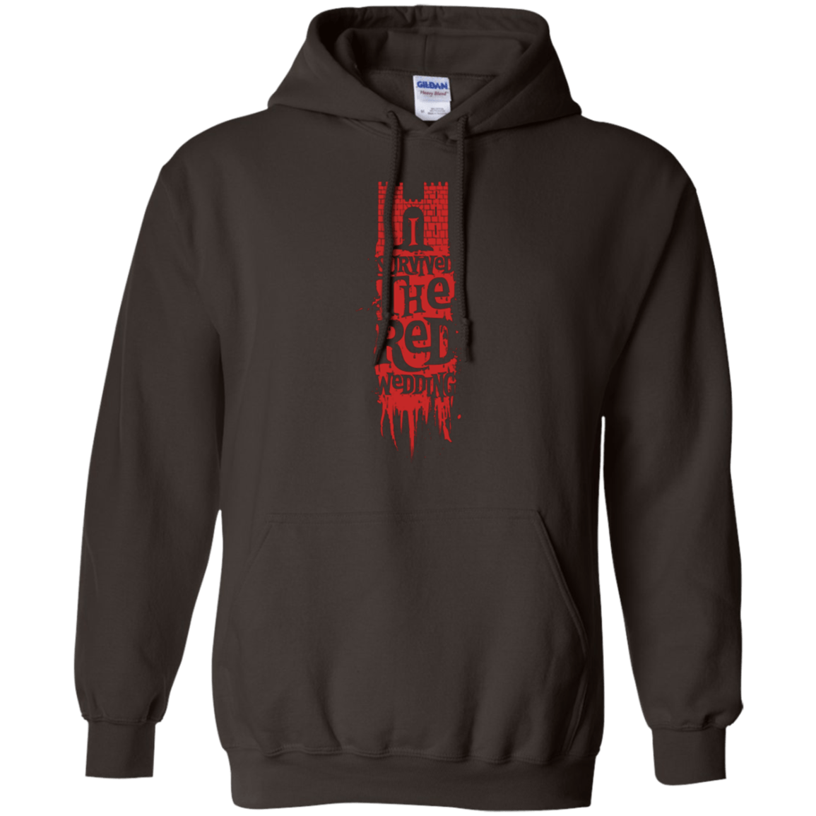 Sweatshirts Dark Chocolate / Small I Survived the Red Wedding Pullover Hoodie