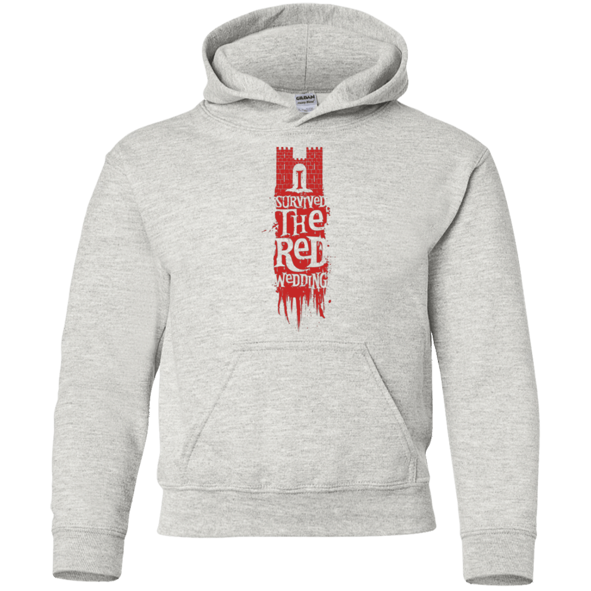Sweatshirts Ash / YS I Survived the Red Wedding Youth Hoodie