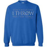 Sweatshirts Royal / Small I Throw Crewneck Sweatshirt