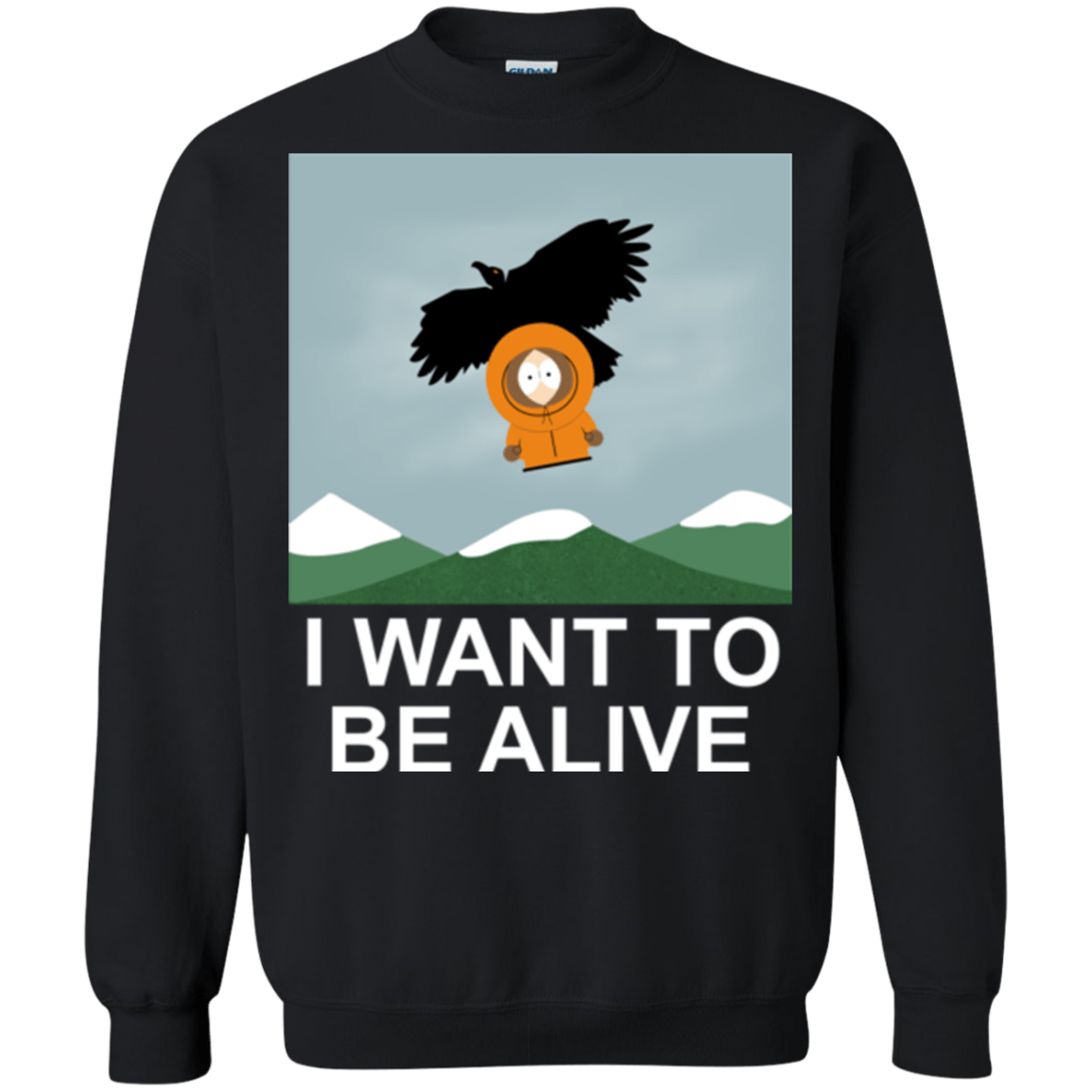 Sweatshirts Black / S I Want to be Alive Crewneck Sweatshirt