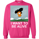 Sweatshirts Heliconia / S I Want to be Alive Crewneck Sweatshirt