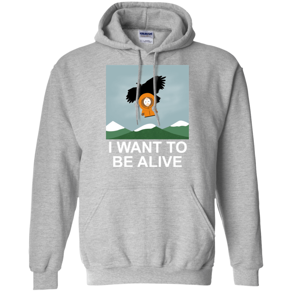 Sweatshirts Sport Grey / S I Want to be Alive Pullover Hoodie