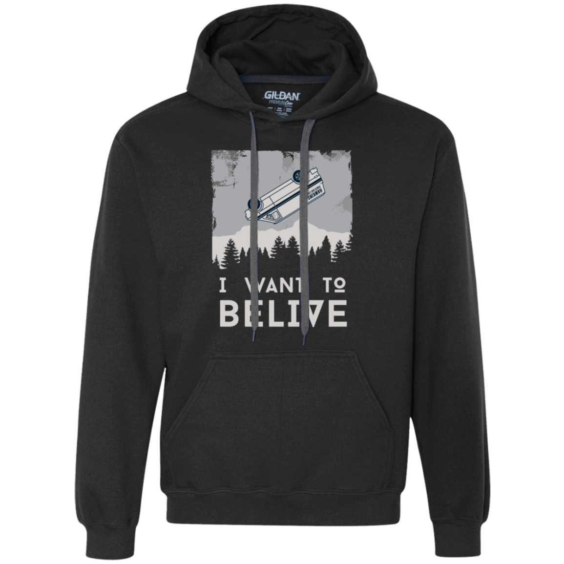 Sweatshirts Black / Small I Want to Believe Premium Fleece Hoodie