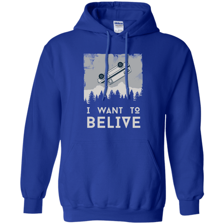 Sweatshirts Royal / Small I Want to Believe Pullover Hoodie