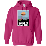 Sweatshirts Heliconia / Small I want to lieve beef Pullover Hoodie