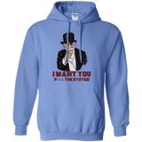 Sweatshirts Carolina Blue / S i want you f3ck the system Pullover Hoodie