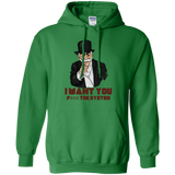 Sweatshirts Irish Green / S i want you f3ck the system Pullover Hoodie