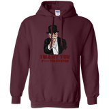 Sweatshirts Maroon / S i want you f3ck the system Pullover Hoodie