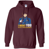Sweatshirts Maroon / Small I Want You To Be A State Alchemist Pullover Hoodie