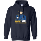 Sweatshirts Navy / Small I Want You To Be A State Alchemist Pullover Hoodie