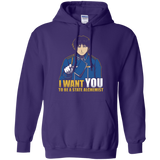 Sweatshirts Purple / Small I Want You To Be A State Alchemist Pullover Hoodie