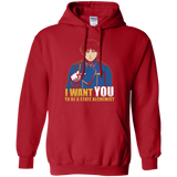 Sweatshirts Red / Small I Want You To Be A State Alchemist Pullover Hoodie