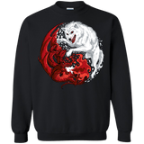 Sweatshirts Black / Small Ice and Fire Crewneck Sweatshirt