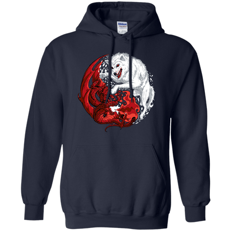 Sweatshirts Navy / Small Ice and Fire Pullover Hoodie