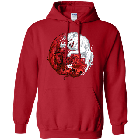 Sweatshirts Red / Small Ice and Fire Pullover Hoodie