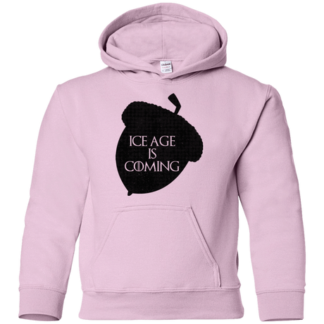 Sweatshirts Light Pink / YS Ice coming Youth Hoodie