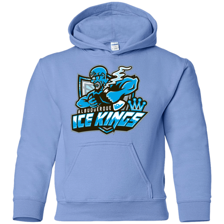 Sweatshirts Carolina Blue / YS Ice Kings Youth Hoodie