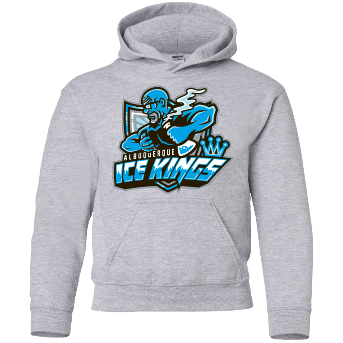Sweatshirts Sport Grey / YS Ice Kings Youth Hoodie