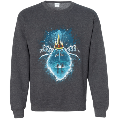 Sweatshirts Dark Heather / S Ice Nightmare Crewneck Sweatshirt