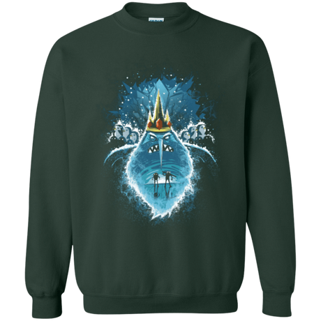 Sweatshirts Forest Green / S Ice Nightmare Crewneck Sweatshirt