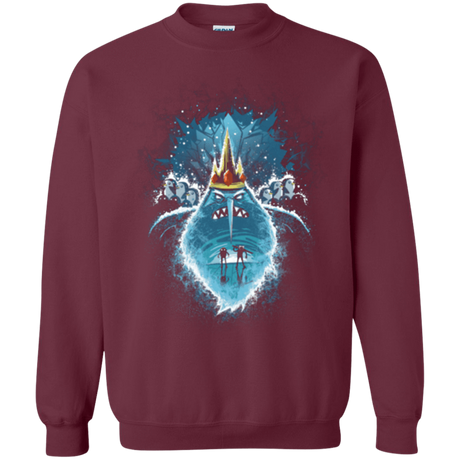 Sweatshirts Maroon / S Ice Nightmare Crewneck Sweatshirt