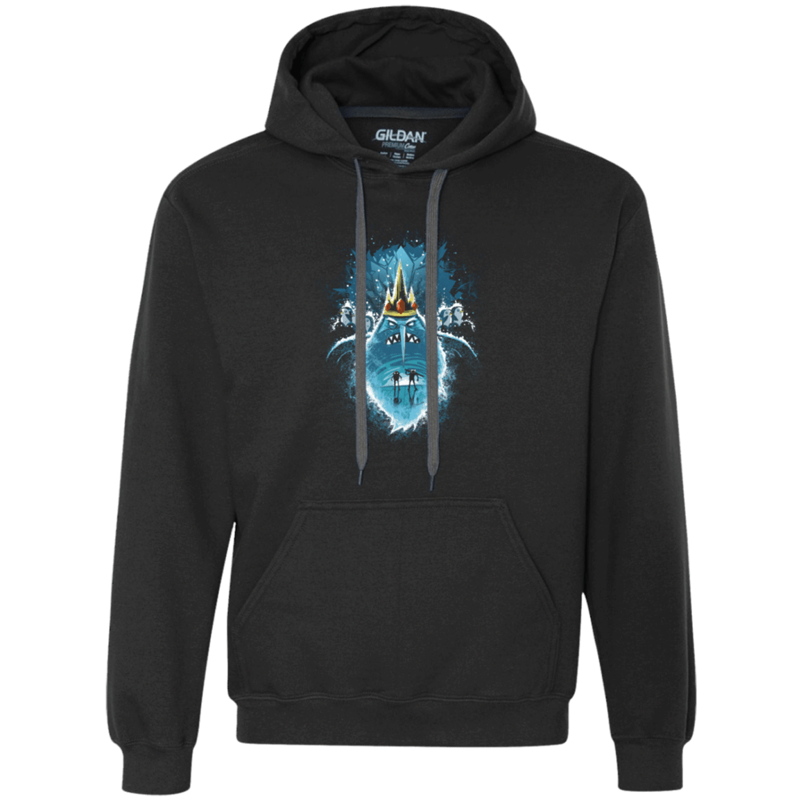 Sweatshirts Black / S Ice Nightmare Premium Fleece Hoodie