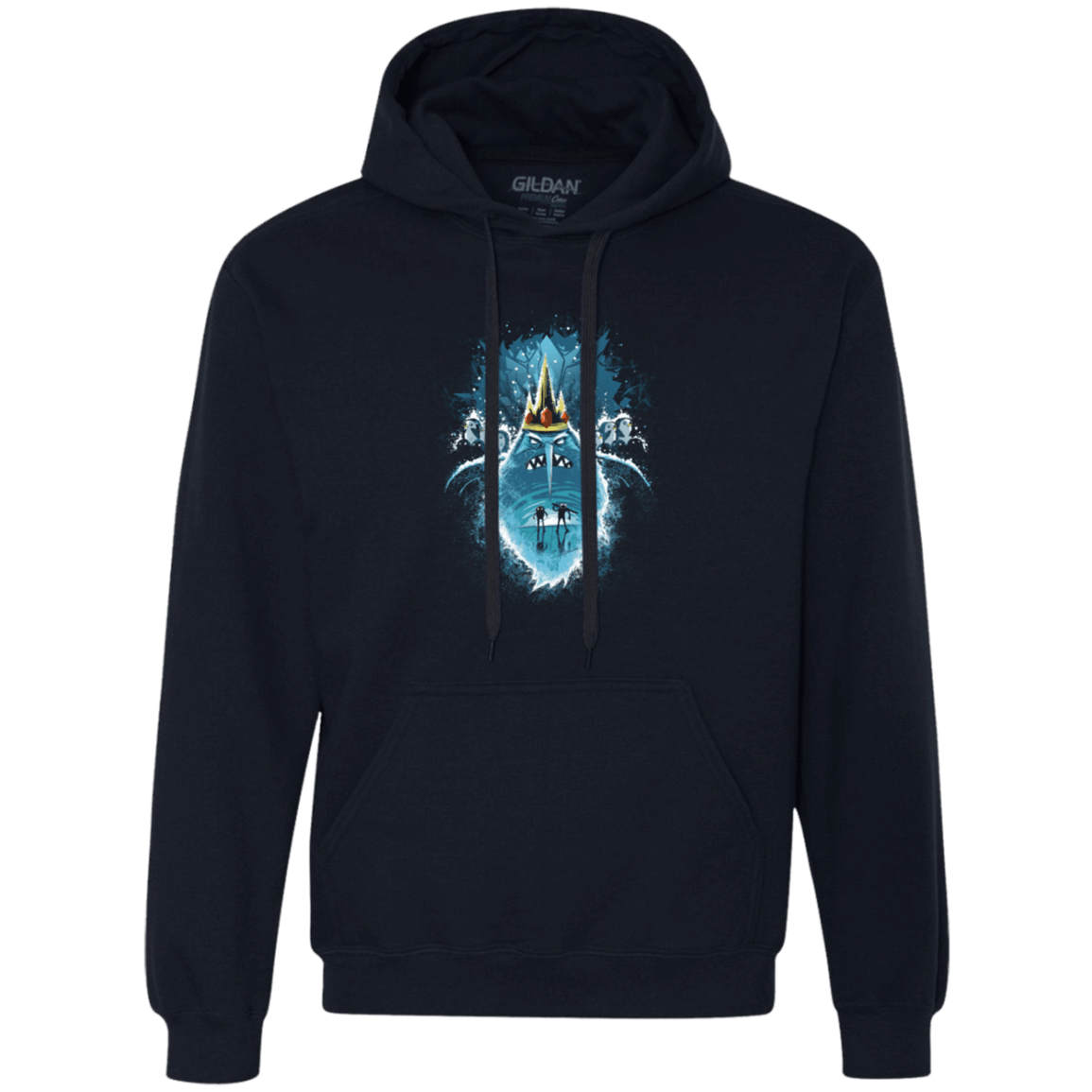 Sweatshirts Navy / S Ice Nightmare Premium Fleece Hoodie
