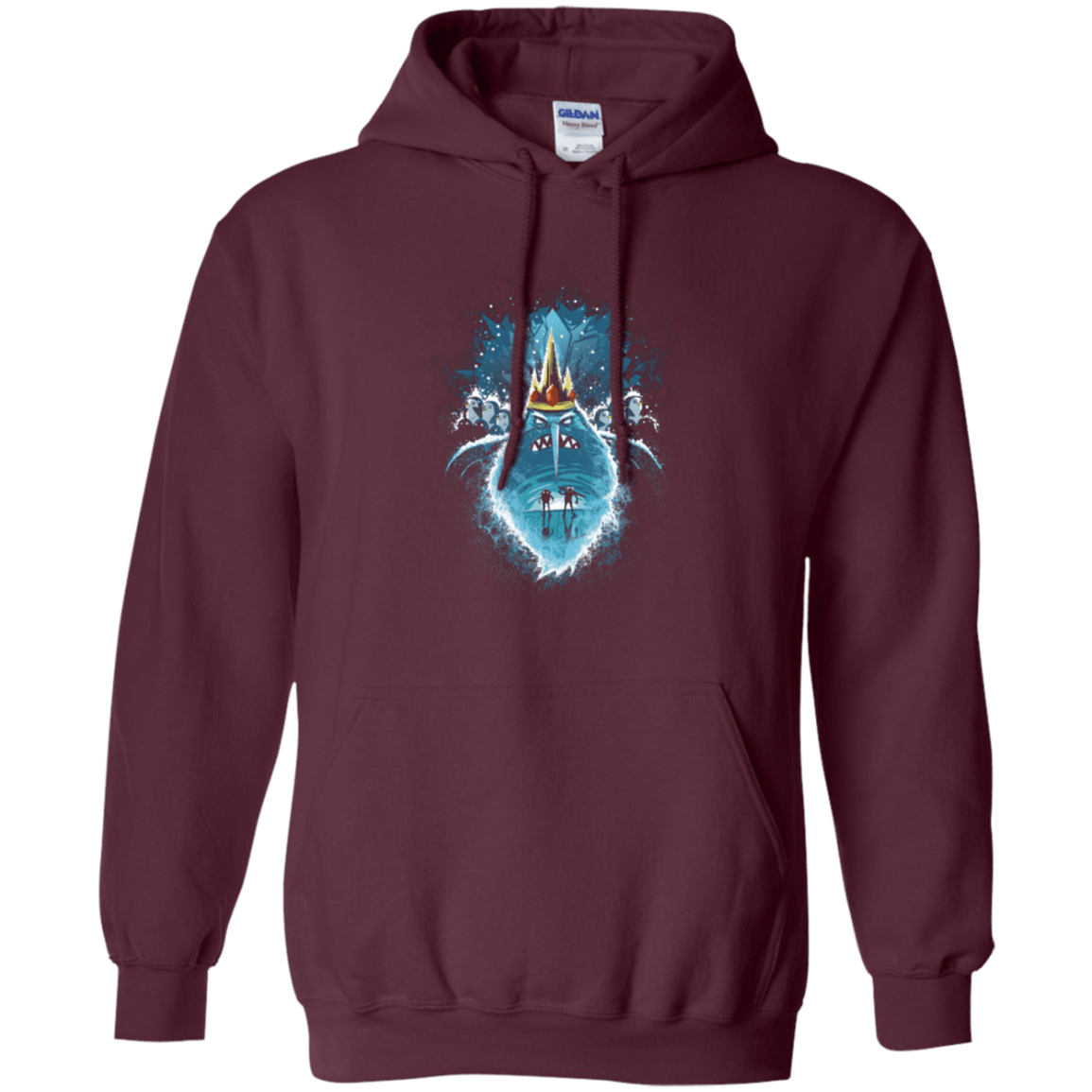 Sweatshirts Maroon / S Ice Nightmare Pullover Hoodie