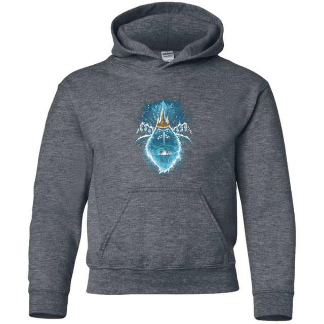 Sweatshirts Dark Heather / YS Ice Nightmare Youth Hoodie