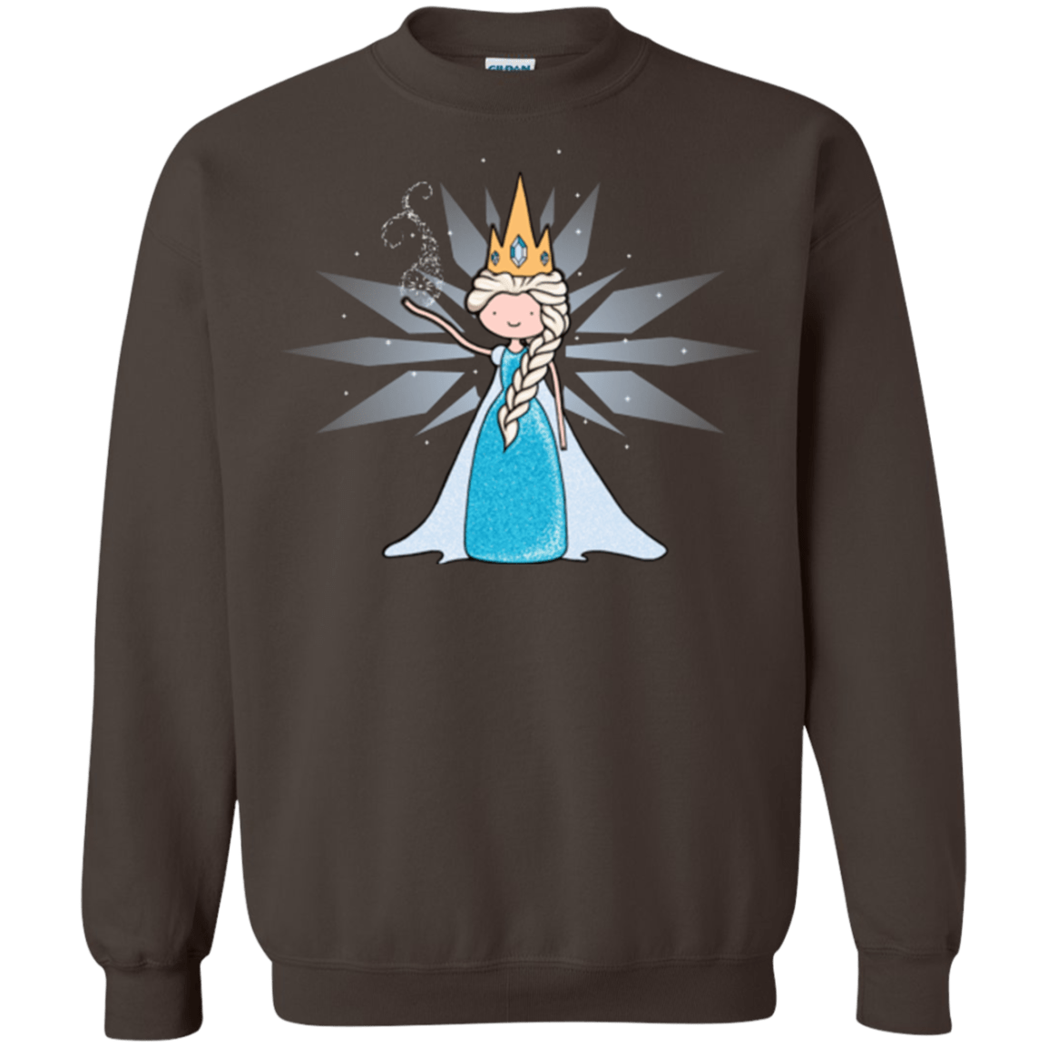 Sweatshirts Dark Chocolate / Small Ice Queen Crewneck Sweatshirt