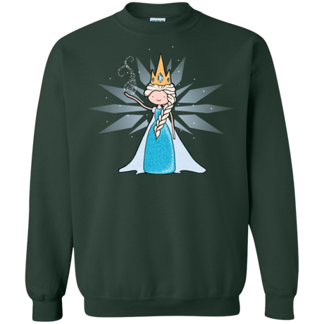 Sweatshirts Forest Green / Small Ice Queen Crewneck Sweatshirt