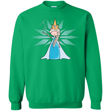 Sweatshirts Irish Green / Small Ice Queen Crewneck Sweatshirt