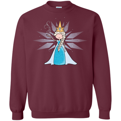 Sweatshirts Maroon / Small Ice Queen Crewneck Sweatshirt