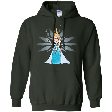 Sweatshirts Forest Green / Small Ice Queen Pullover Hoodie