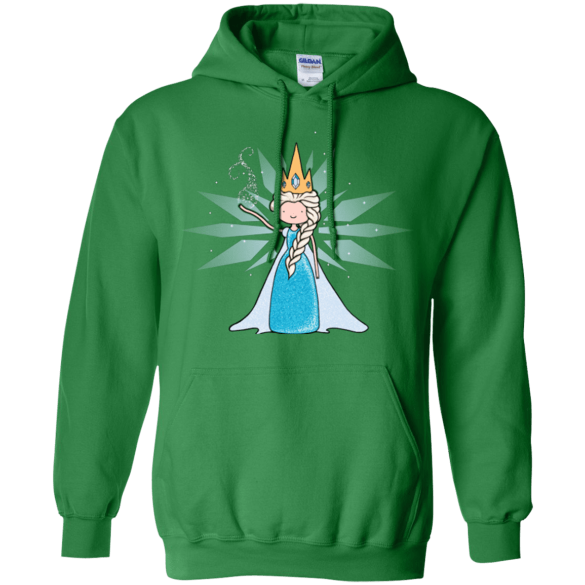 Sweatshirts Irish Green / Small Ice Queen Pullover Hoodie