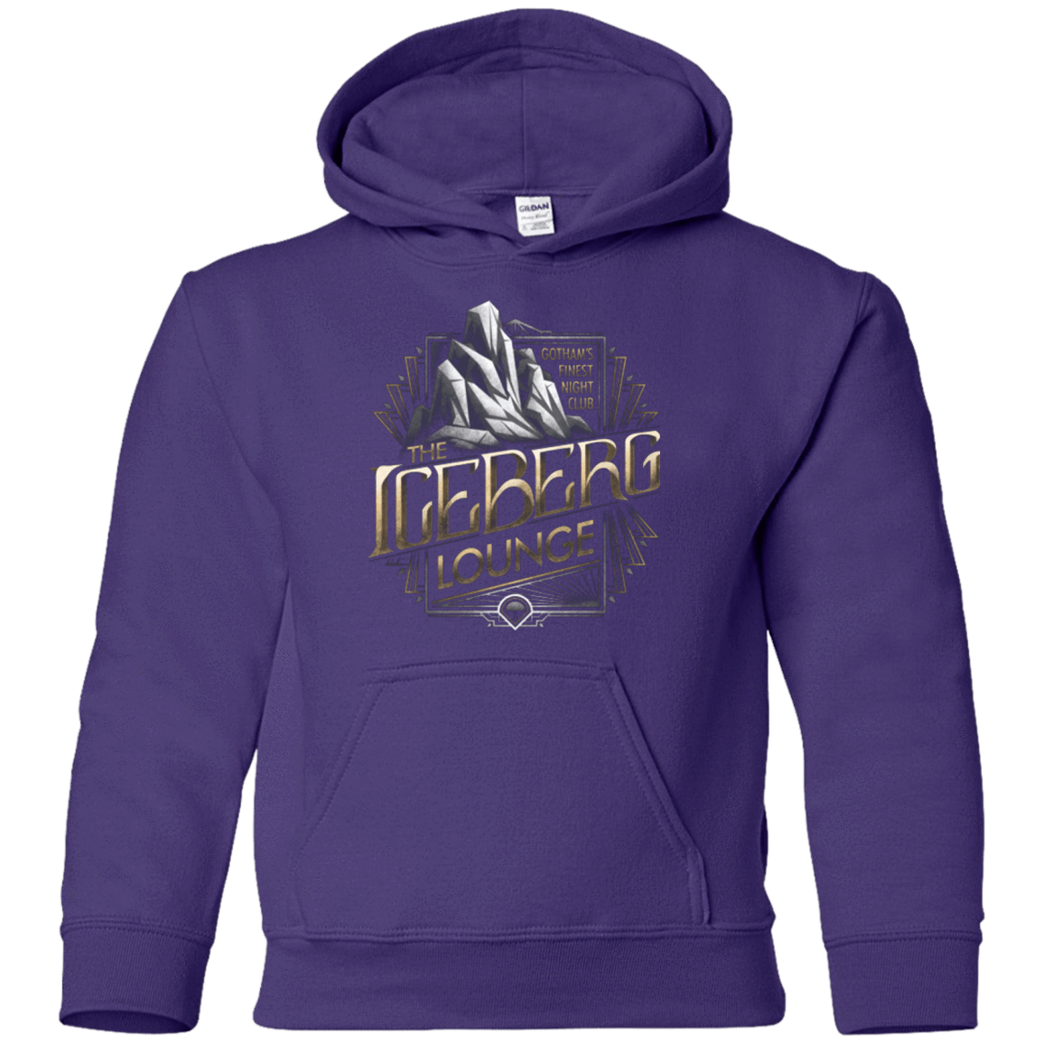 Sweatshirts Purple / YS Iceberg Lounge Youth Hoodie