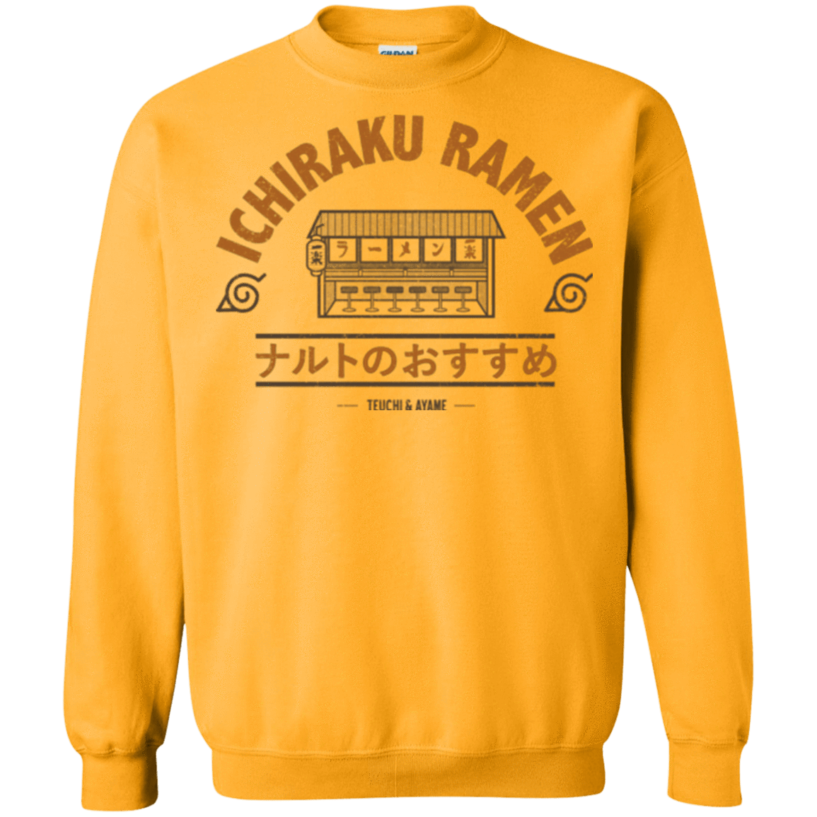 Sweatshirts Gold / Small Ichiraku Crewneck Sweatshirt